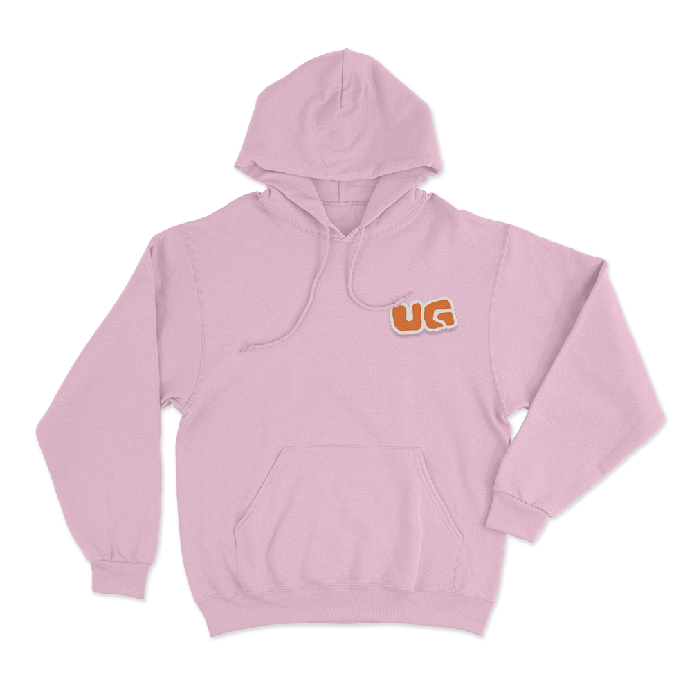 UG Bubble Logo Unisex Hoodie Pink UG Bubble Logo Unisex Hoodie Pink