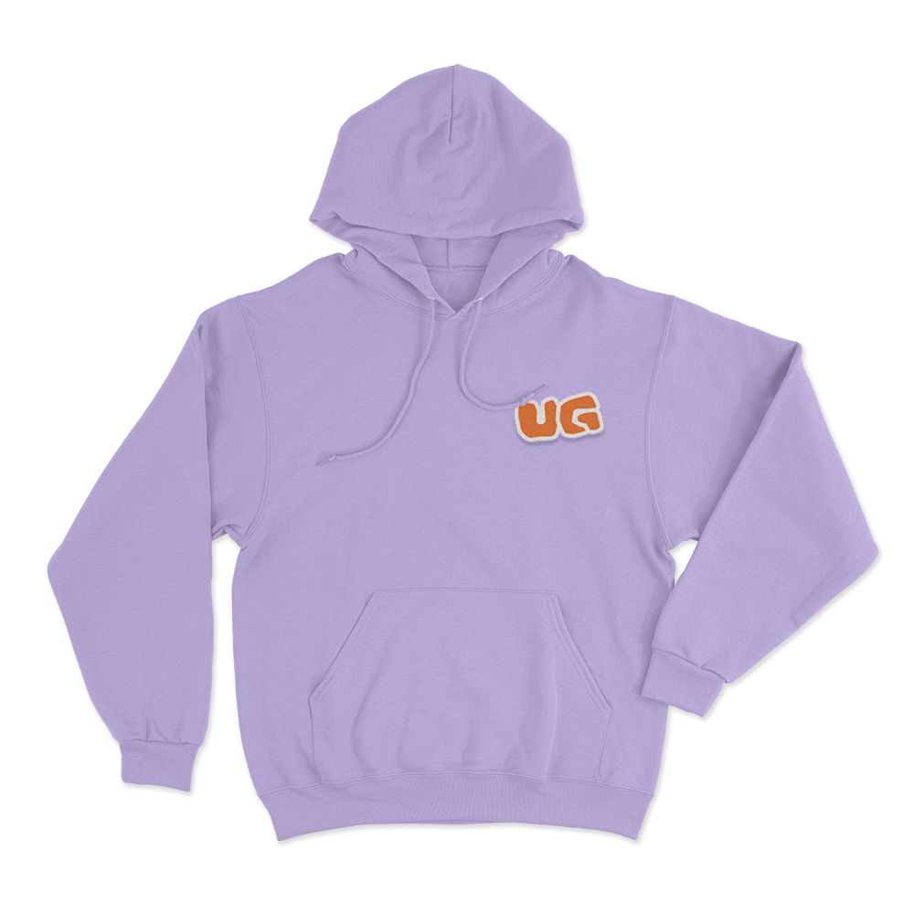 UG Bubble Logo Unisex Hoodie Purple UG Bubble Logo Unisex Hoodie Purple