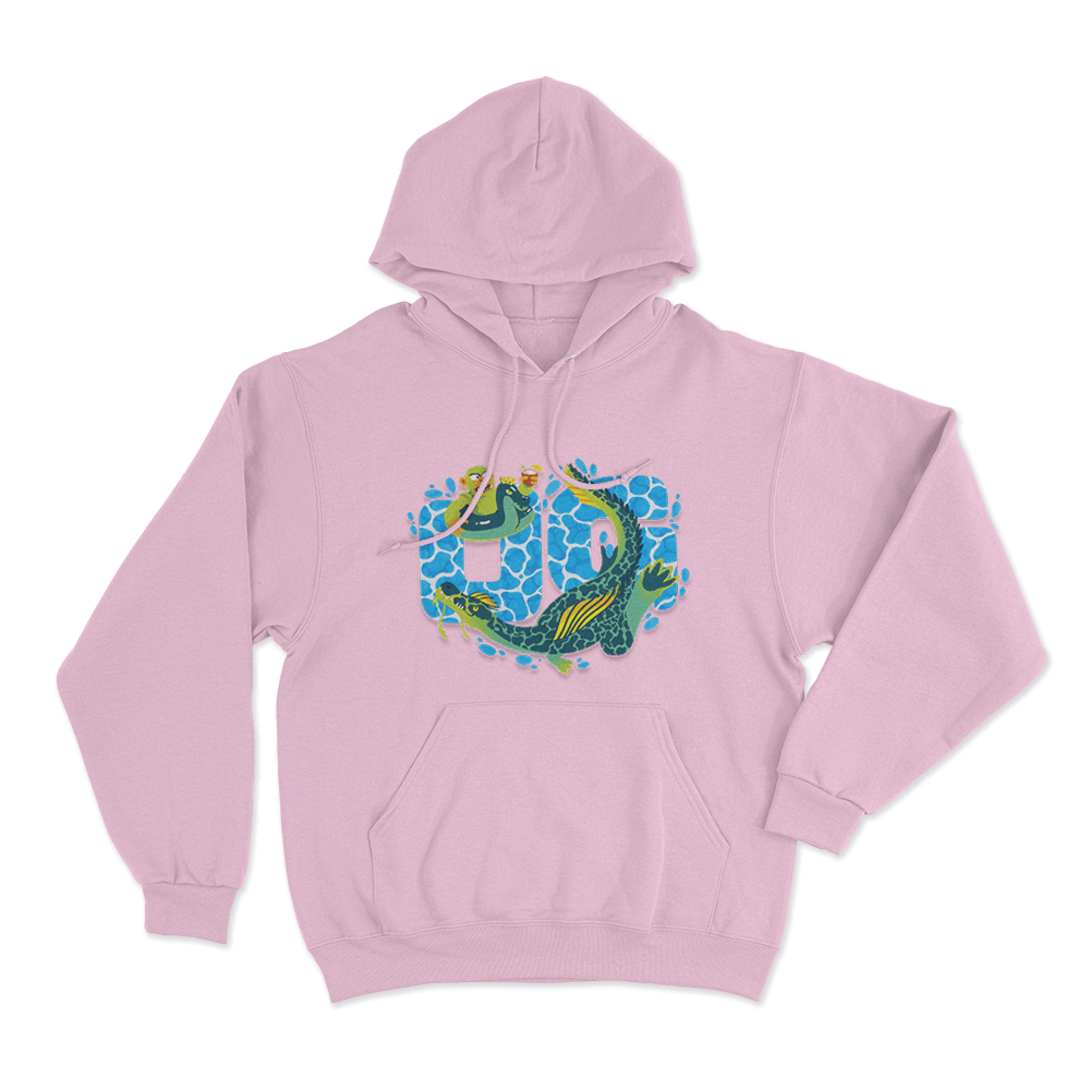 UG Mischievous Mosasugus Unisex Hoodie Pink UG Mischievous Mosasugus Unisex Hoodie Pink
