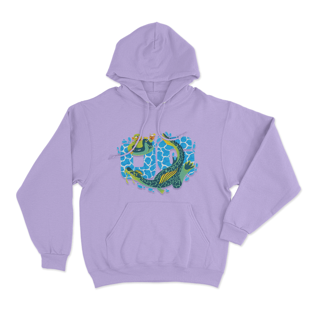 UG Mischievous Mosasugus Unisex Hoodie Purple UG Mischievous Mosasugus Unisex Hoodie Purple