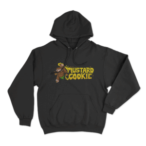 UG Mustard Cookie Unisex Hoodie Black
