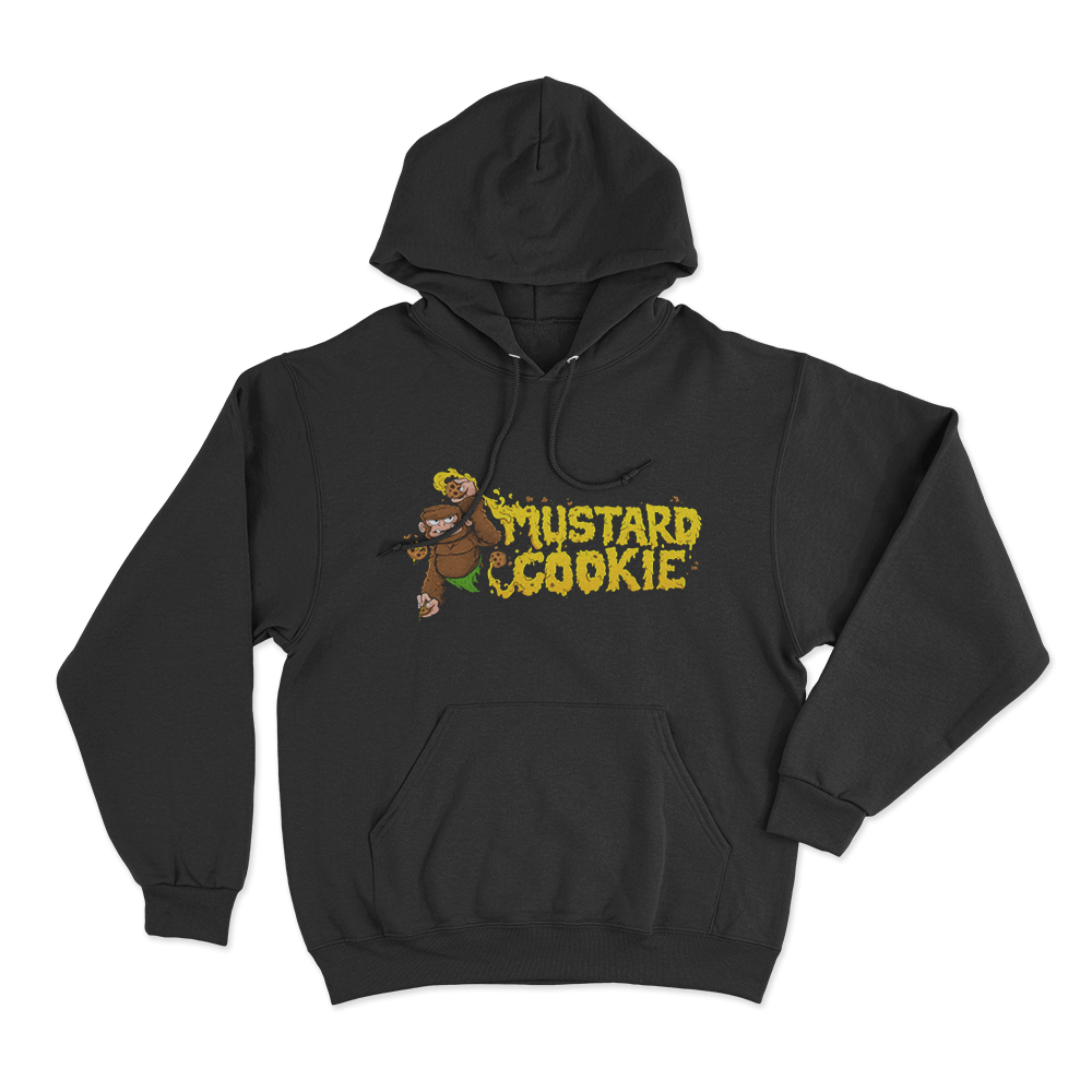 UG Mustard Cookie Unisex Hoodie Black UG Mustard Cookie Unisex Hoodie Black