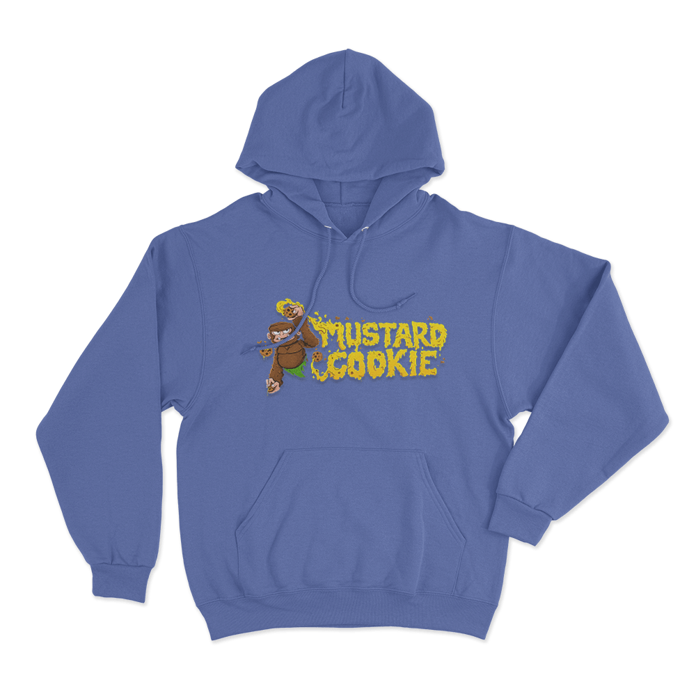 UG Mustard Cookie Unisex Hoodie Blue UG Mustard Cookie Unisex Hoodie Blue