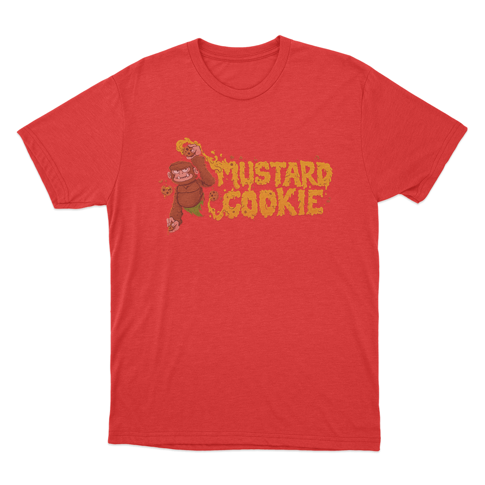 UG Mustard Cookie Unisex T Shirt Red UG Mustard Cookie Unisex T Shirt Red