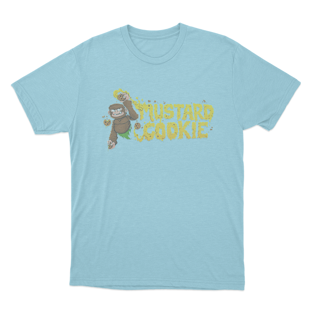 UG Mustard Cookie Unisex T Shirt Sky Blue UG Mustard Cookie Unisex T Shirt Sky Blue