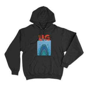 UG Splashing Spinosugus Unisex Hoodie Black