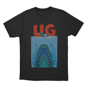 UG Splashing Spinosugus Unisex T Shirt Black