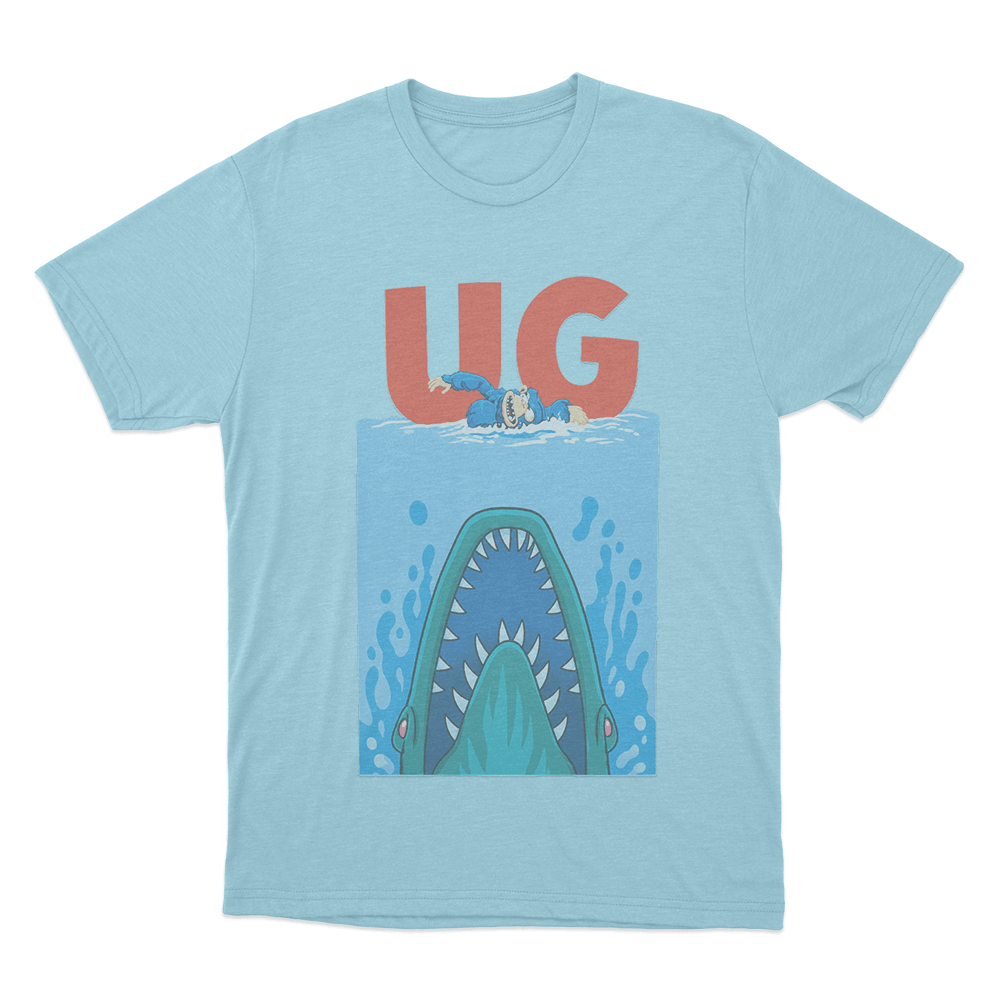 UG Splashing Spinosugus Unisex T Shirt Sky Blue UG Splashing Spinosugus Unisex T Shirt Sky Blue