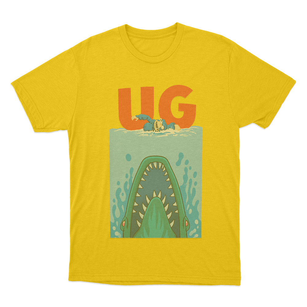 UG Splashing Spinosugus Unisex T Shirt Yellow UG Splashing Spinosugus Unisex T Shirt Yellow