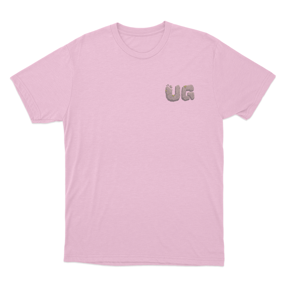 UG Stone Logo Unisex T Shirt Pink UG Stone Logo Unisex T Shirt Pink