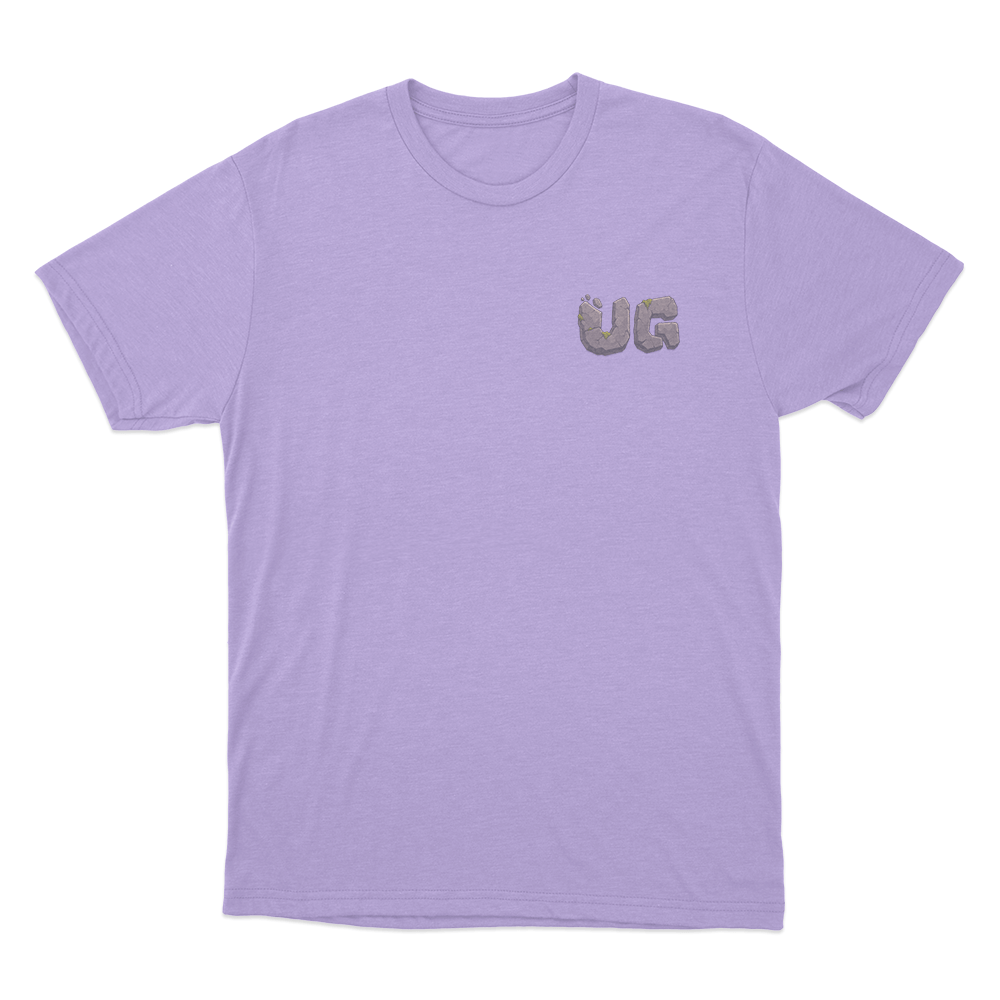 UG Stone Logo Unisex T Shirt Purple UG Stone Logo Unisex T Shirt Purple