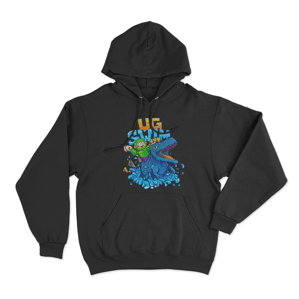 UG Swim Unisex Hoodie Black UG Swim Unisex Hoodie Black