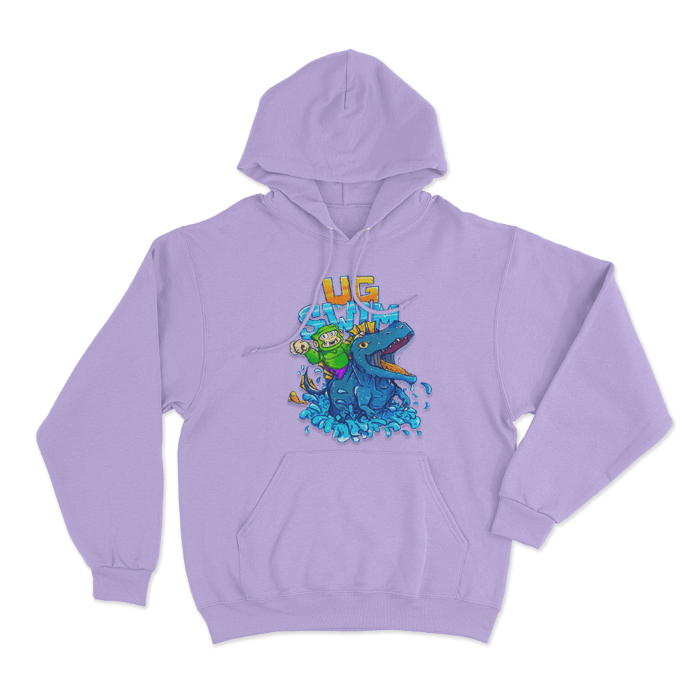 UG Swim Unisex Hoodie Purple UG Swim Unisex Hoodie Purple