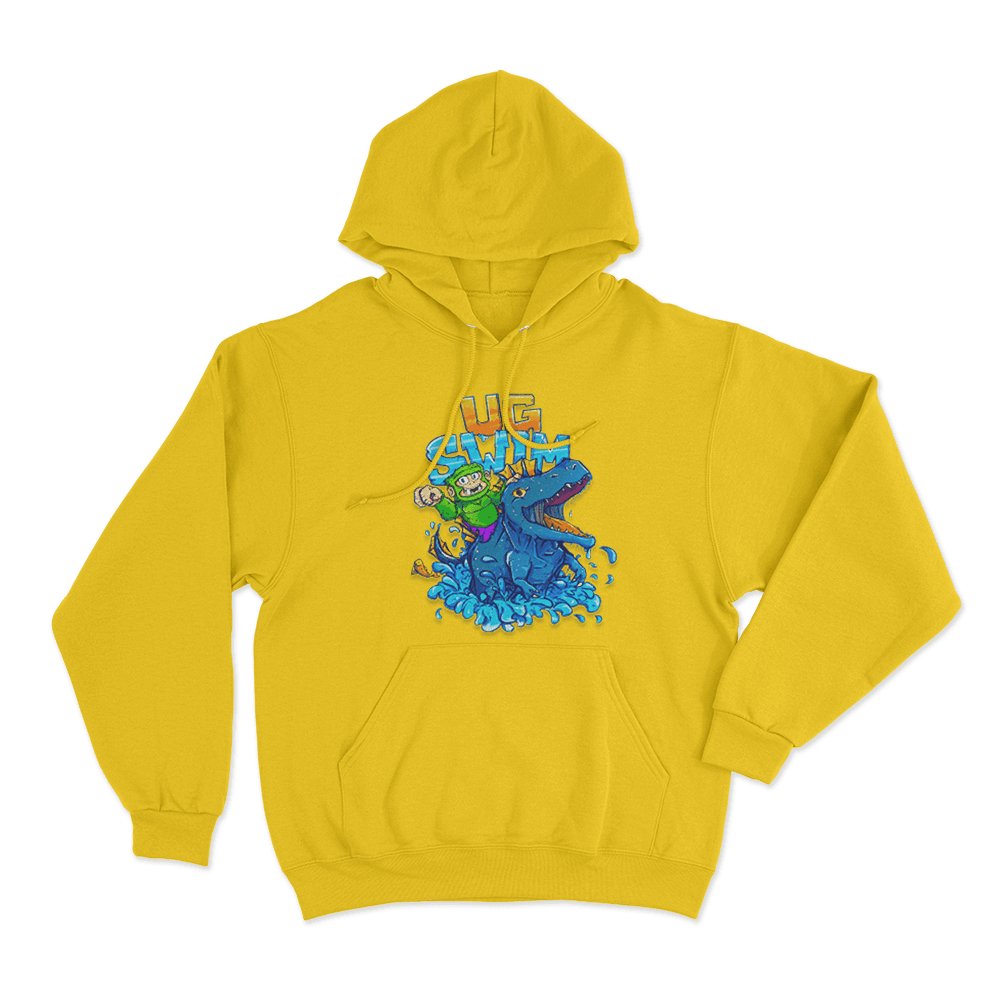 UG Swim Unisex Hoodie Yellow UG Swim Unisex Hoodie Yellow