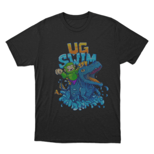 UG Swim Unisex T Shirt Black