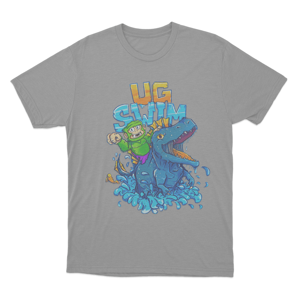 UG Swim Unisex T Shirt Grey UG Swim Unisex T Shirt Grey