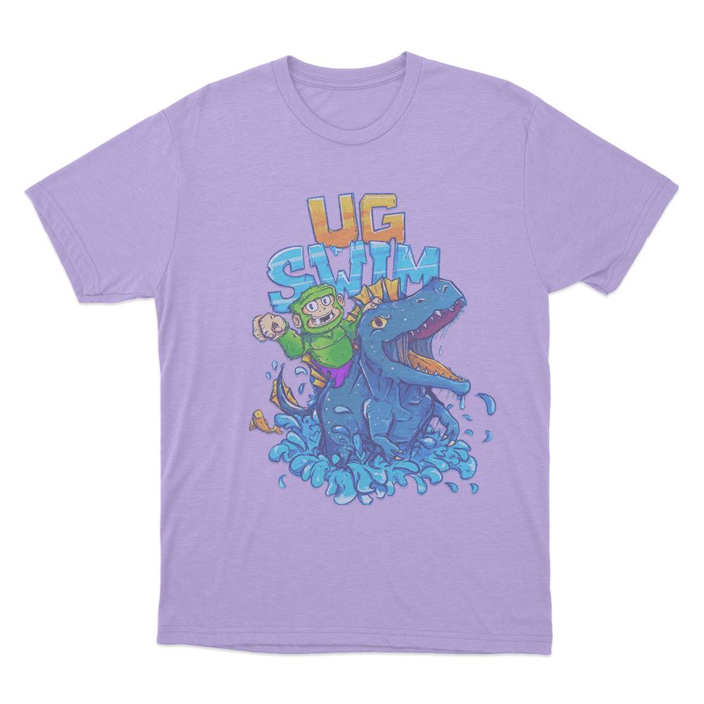 UG Swim Unisex T Shirt Purple UG Swim Unisex T Shirt Purple