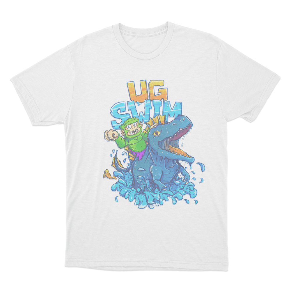 UG Swim Unisex T Shirt White UG Swim Unisex T Shirt White