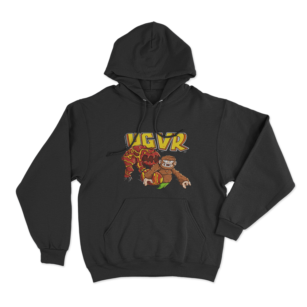 UG VR Unisex Hoodie Black UG VR Unisex Hoodie Black