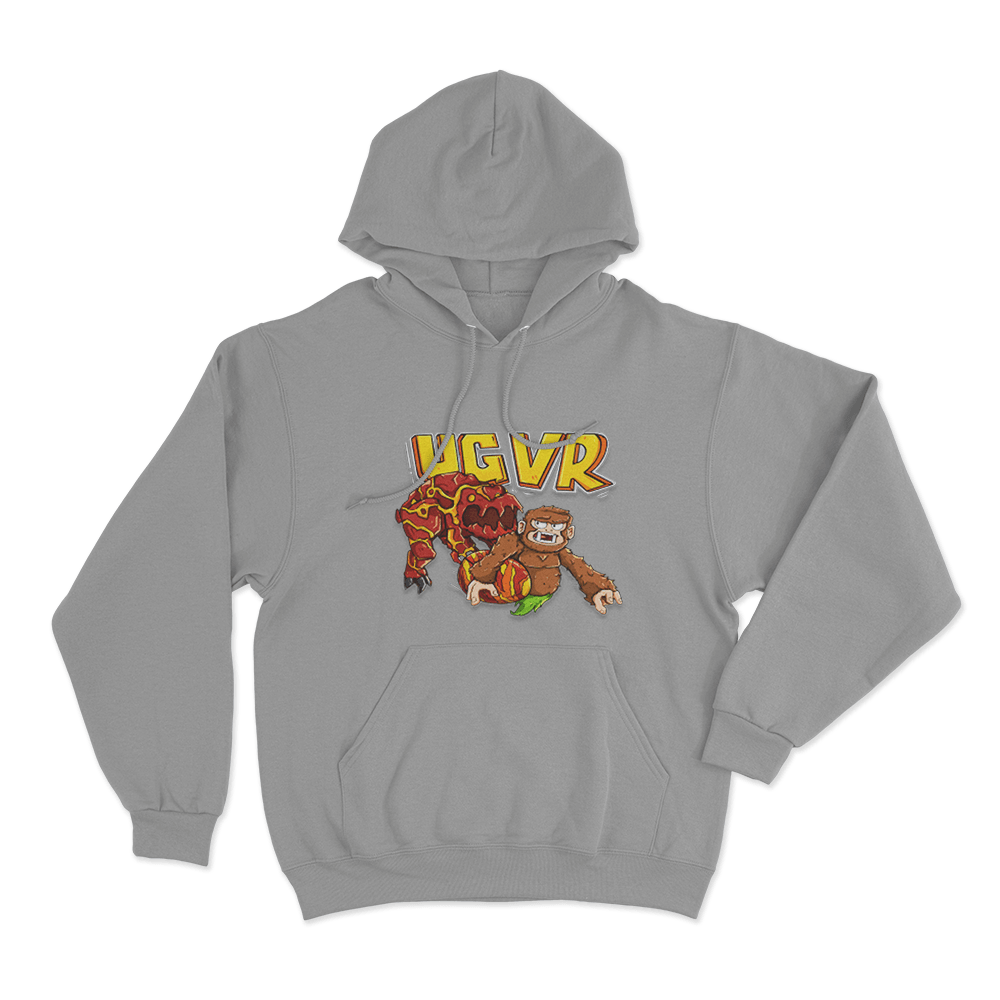 UG VR Unisex Hoodie Grey UG VR Unisex Hoodie Grey