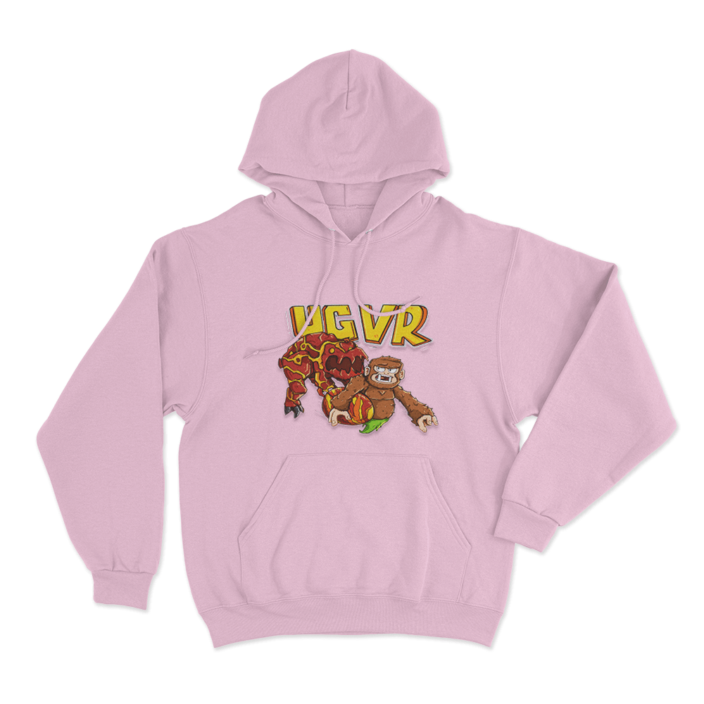 UG VR Unisex Hoodie Pink UG VR Unisex Hoodie Pink