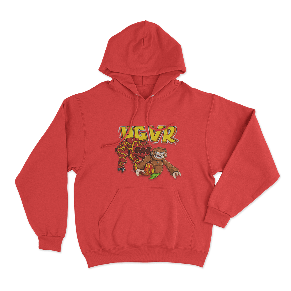 UG VR Unisex Hoodie Red UG VR Unisex Hoodie Red