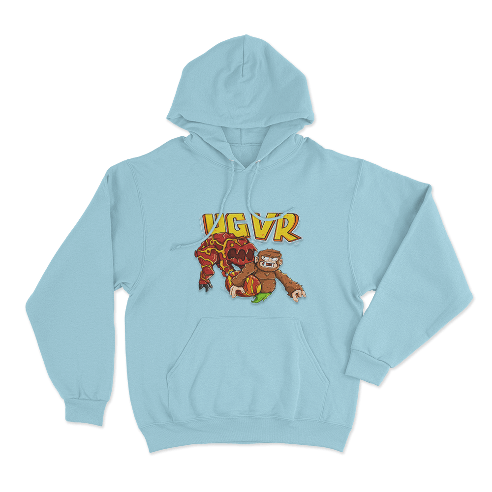 UG VR Unisex Hoodie Sky Blue UG VR Unisex Hoodie Sky Blue