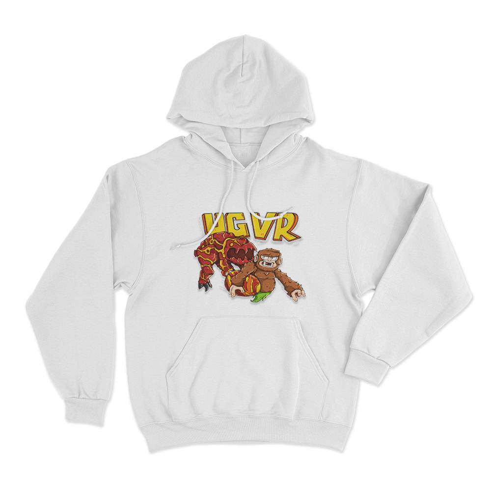 UG VR Unisex Hoodie White UG VR Unisex Hoodie White