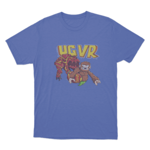 UG VR Unisex T Shirt Blue