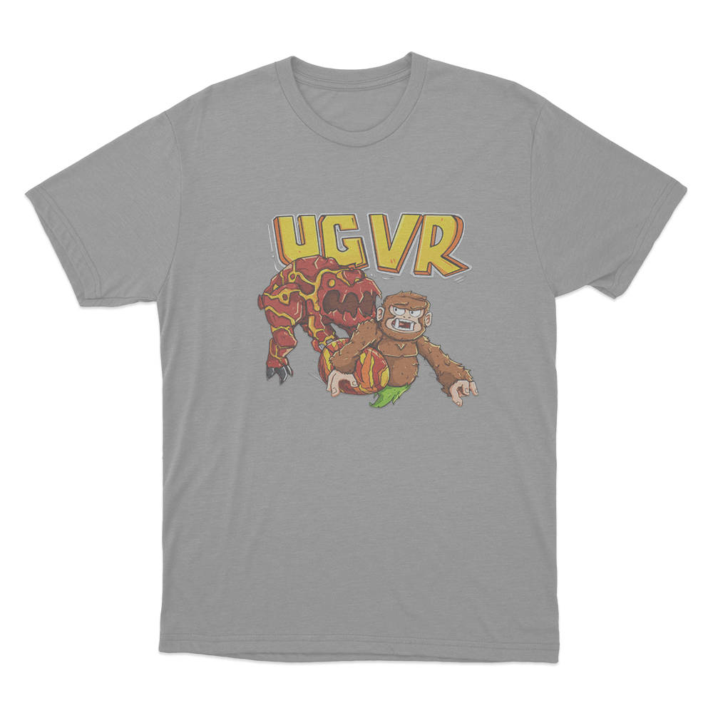 UG VR Unisex T Shirt Grey UG VR Unisex T Shirt Grey
