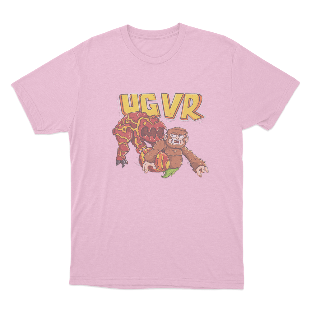 UG VR Unisex T Shirt Pink UG VR Unisex T Shirt Pink