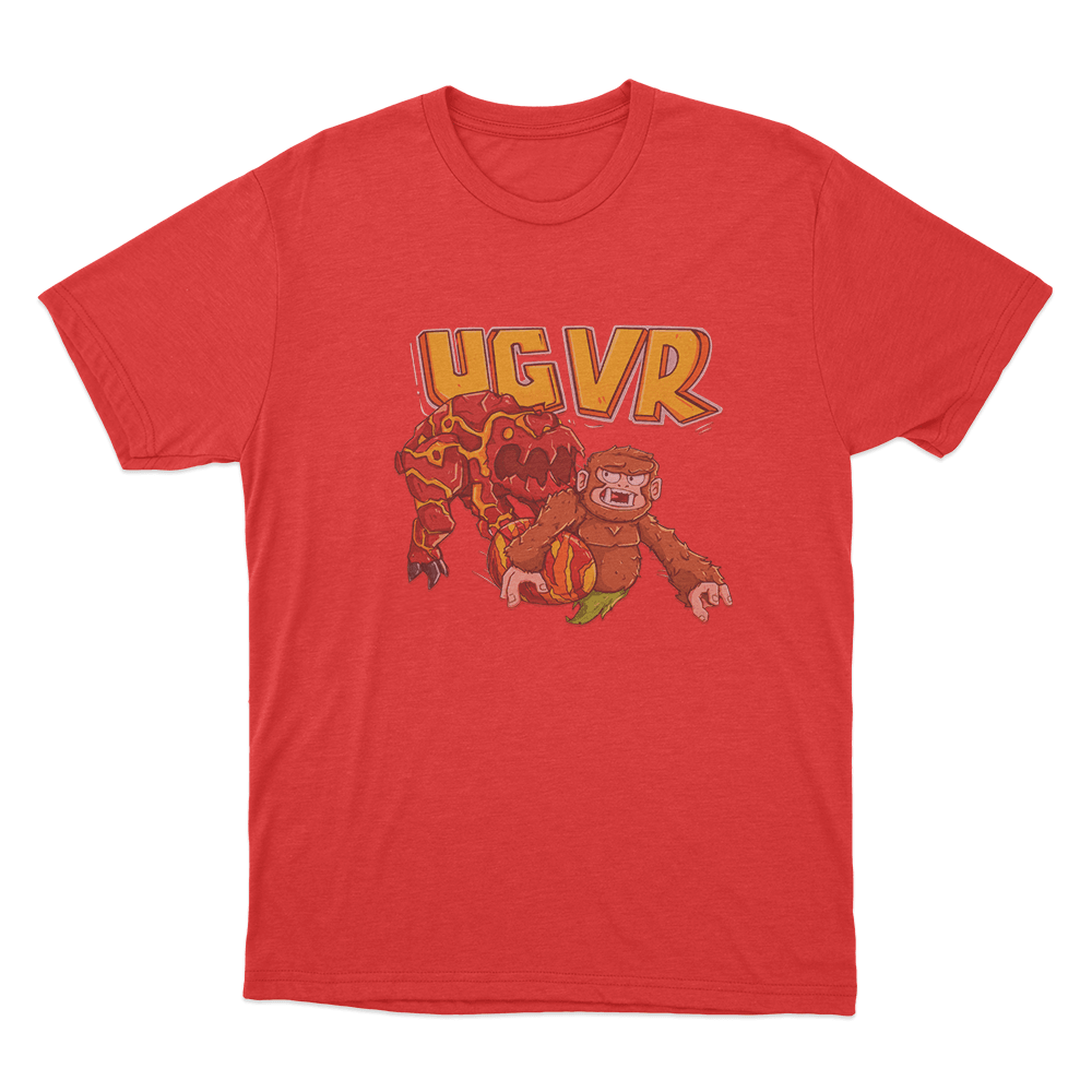 UG VR Unisex T Shirt Red UG VR Unisex T Shirt Red