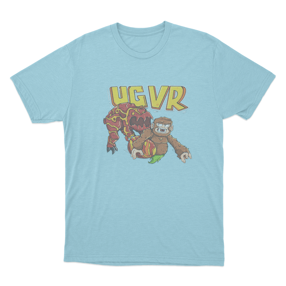 UG VR Unisex T Shirt Sky Blue UG VR Unisex T Shirt Sky Blue